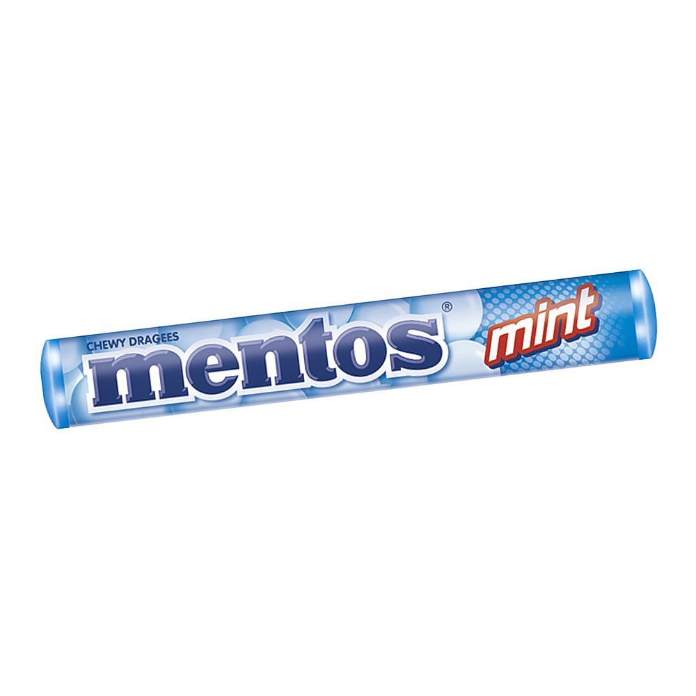 MENTOS CHEWY DRAGEES MINT ROLL