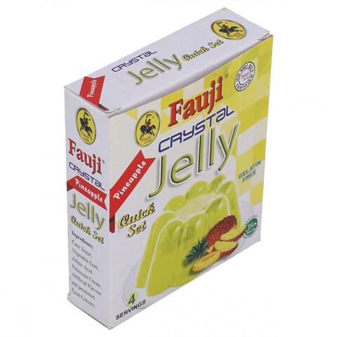 FAUJI CRYSTAL PINEAPPLE JELLY 80G