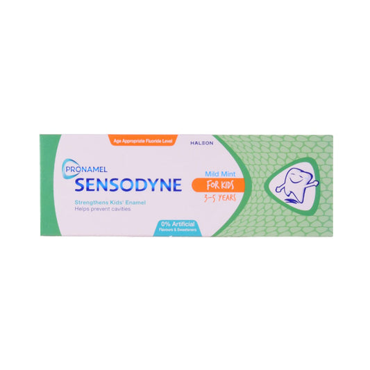 SENSODYNE TOOTH PASTE KIDS 3-5 YEARS 50 GM