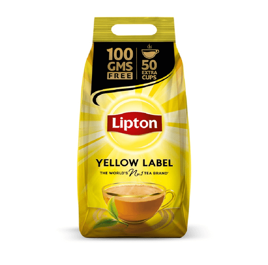 LIPTON YELLOW LABEL TEA 900GM (50 EXTRA CUPS)