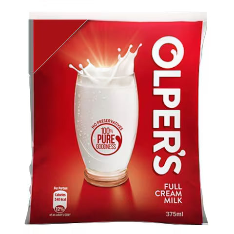OLPERS FULL CREAM MILK POCH 375ML