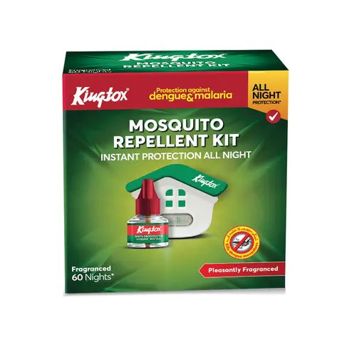 KINGTOX MOSQUITO REPELLENT KIT INSTANT PROTECTION ALL NIGHT45ml