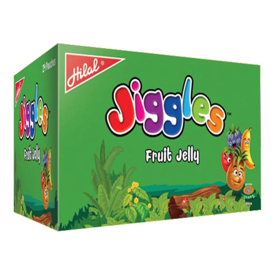 JIGGLES FRUIT JELLY 24Pcs