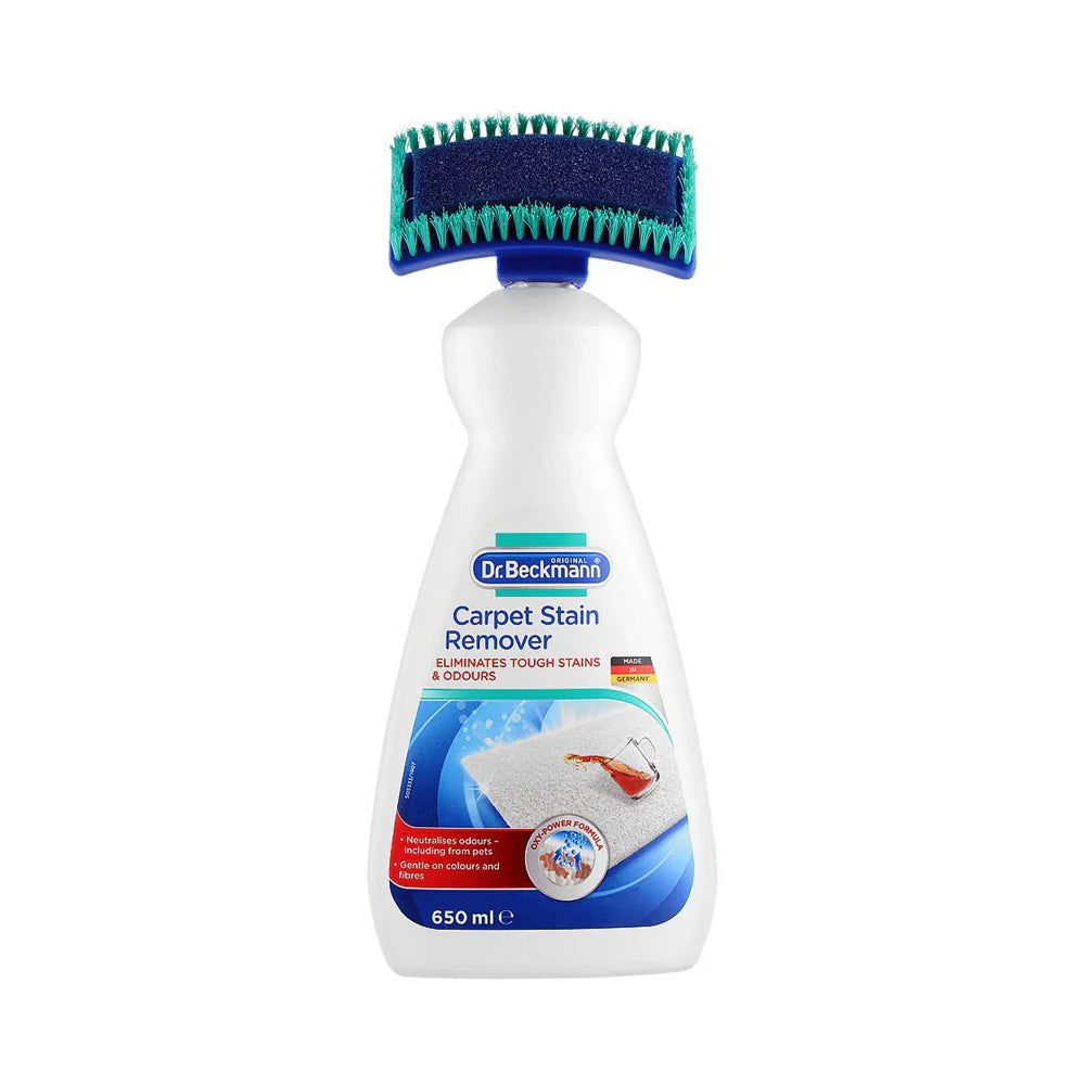 DR BECKMANN CARPET STAIN REMOVER WITH BRUSH 650ML
