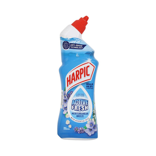 HARPIC TOILET CLEANER MADITERRANEAN BREEZE ACTIVE FRESH 750