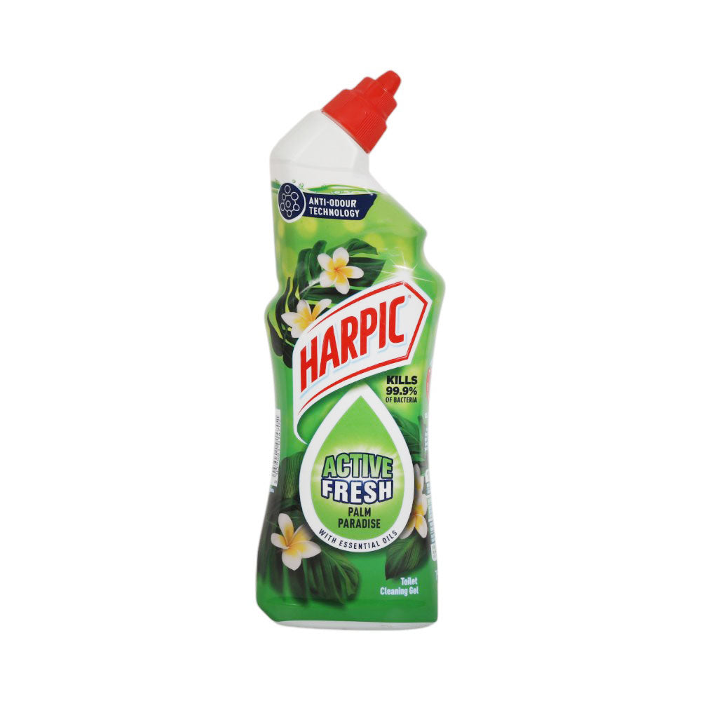 HARPIC TOILET CLEANER ACTIVE FRESH PALM PARADISE 750 ML