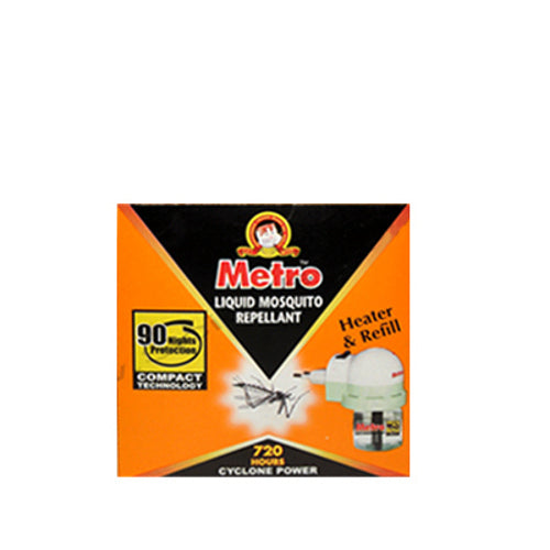 METRO 90 NIGHTS PROTECTION HEATER AND REFILL 45ML