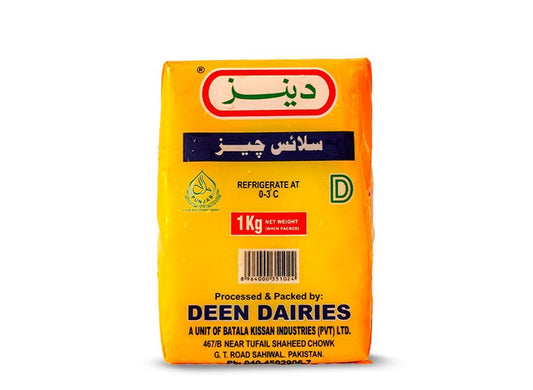 DEEN'S SLICE CHEESE 1KG