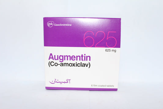 AUGMENTIN TABLET 625MG 6S