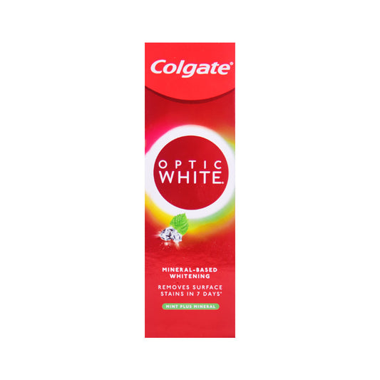 COLGATE TOOTH PASTE OPTIC WHITE MINT PLUS MINERAL 100 GM