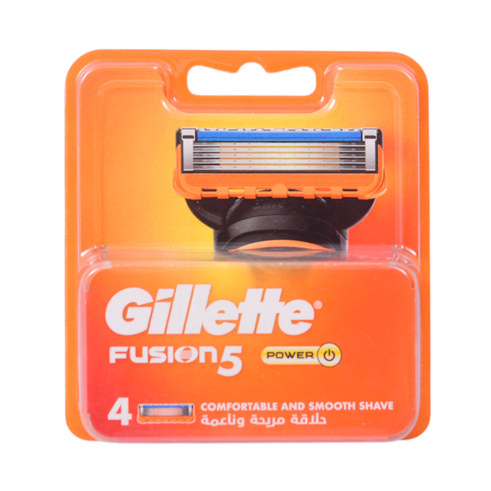 GILLETTE FUSION POWER 5 4 BLADES PACK