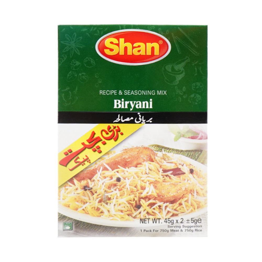 SHAN BIRYANI MASALA ECONOMY PACK 90 GM