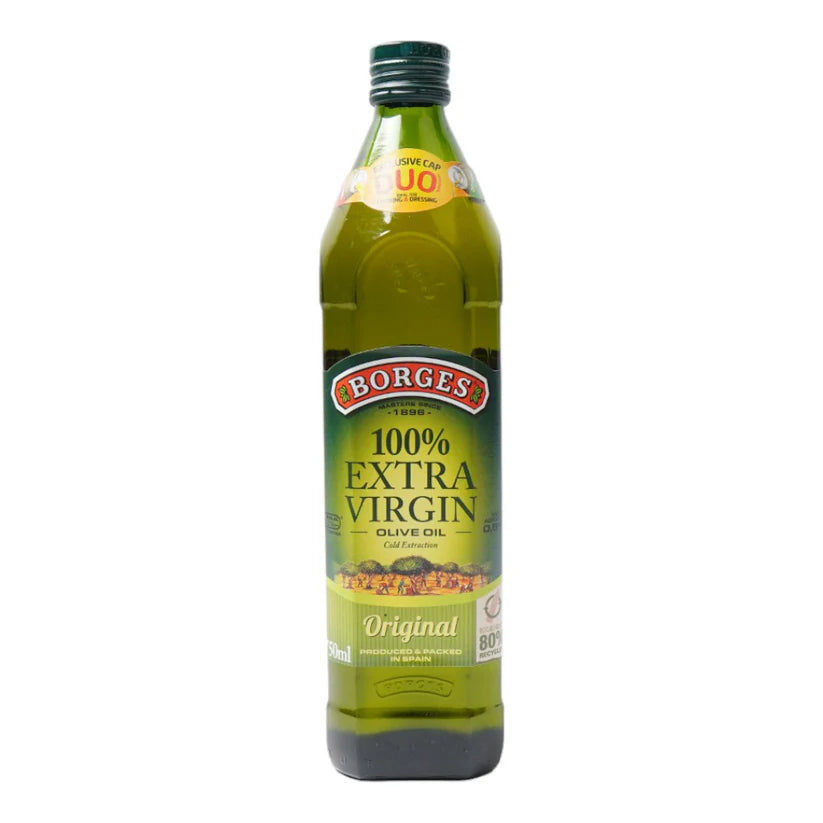 BORGES EXTRA VIRGIN OLIVE OIL BOTTLE 750 ML