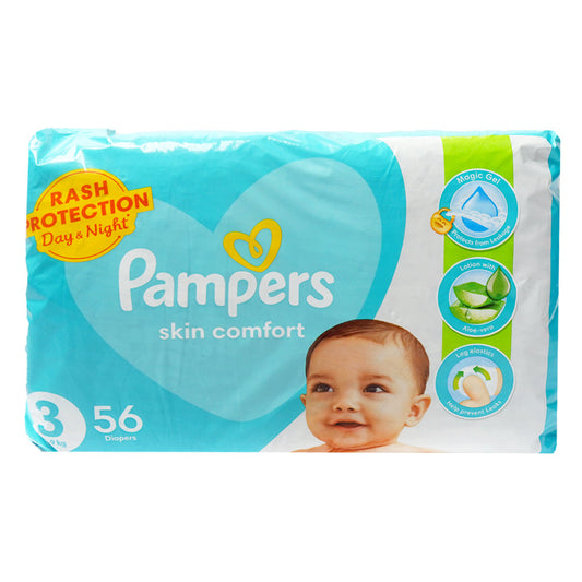 PAMPERS DIAPER  MIDI NO3 5-9 KG 56PCS