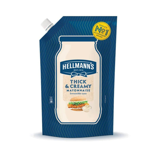 HELLMANNS THICK & CREAMY MAYONNAISE 180 GM