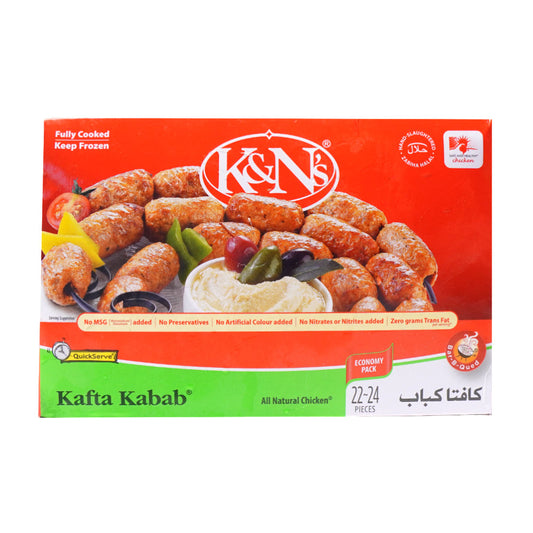 K&N'S KAFTA KABAB 515 GM 24 PC