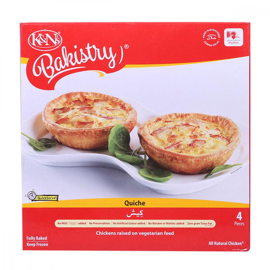 K&N'S BAKISTRY  QUICHE 4 PCS 600 GM