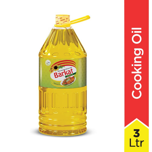 BARKAT COOKING OIL 3 LTR BOTTLE