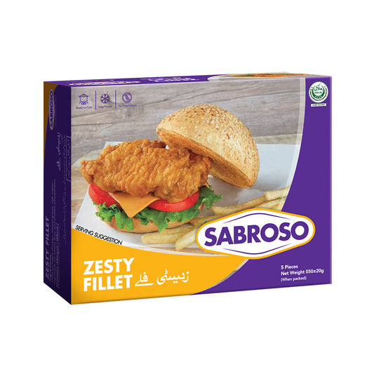 SABROSO ZESTY FILLET 5 PCS 550 GM