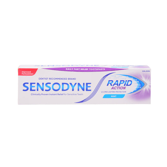 SENSODYNE TOOTH PASTE RAPID ACTION MINT 70 GM