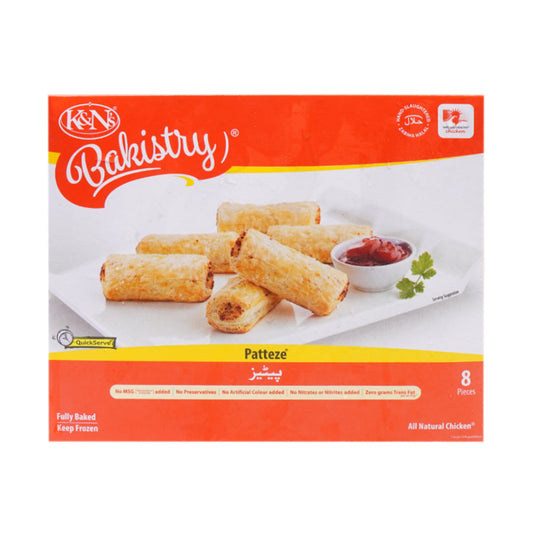 K AND N PATTEZE 8 PCS 280 GM
