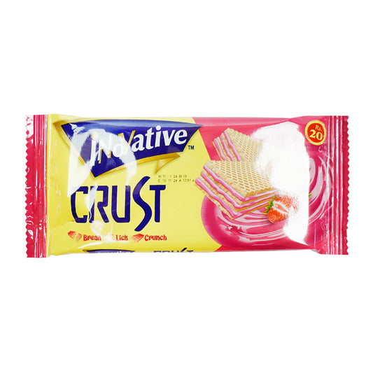 INOVATIVE CRUST WAFER STRAWBERRY 25 GM