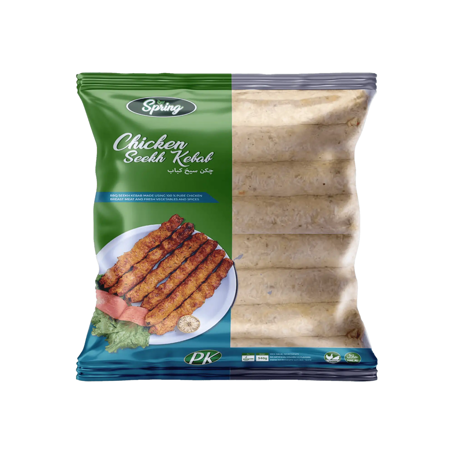 SPRING CHICKEN SEEKH KEBAB 540G