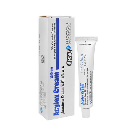 ACYLEX CREAM 5% 10GRAM 1S
