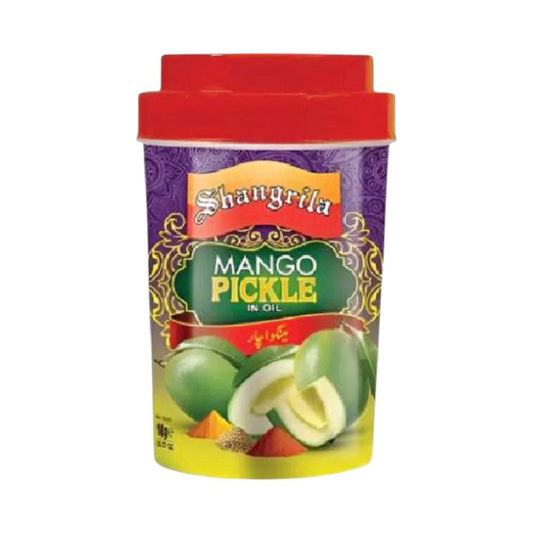 SHANGRILA MANGO PICKLE IN OIL JAR 325GM