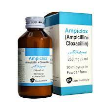 AMPICLOX SUSPENSION 250MG 90ML 1S