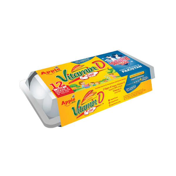APPIE FARMS EGGS VITAMIN D 12 PIECES