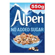 Alpen No Added Sugar 550G