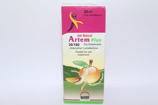 ARTEM PLUS SUSPENSION 15/90MG 60ML 1S