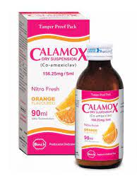 CALAMOX 156.25MG SYRUP 90ML 1S