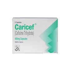 CARICEF CAPSULE 400 MG 5S