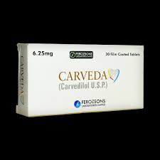 CARVEDA TABLET 6.25 MG 3X10S