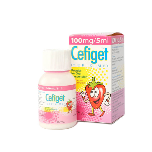 CEFIGET SUSPENSION 100MG 30ML 1S