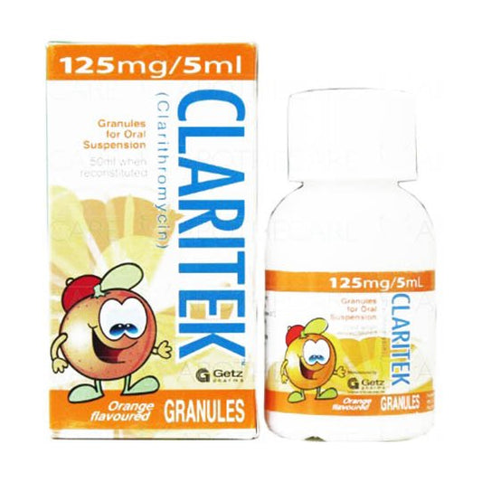 CLARITEK SUSPENSION 125MG 60ML 1S