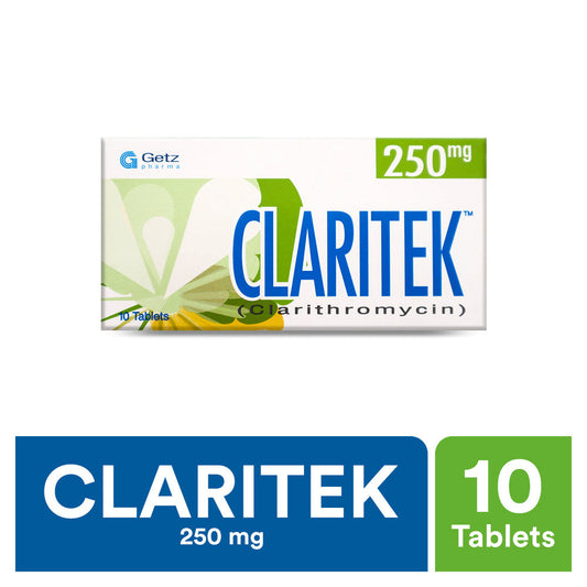 CLARITEK TABLET 250 MG 10S