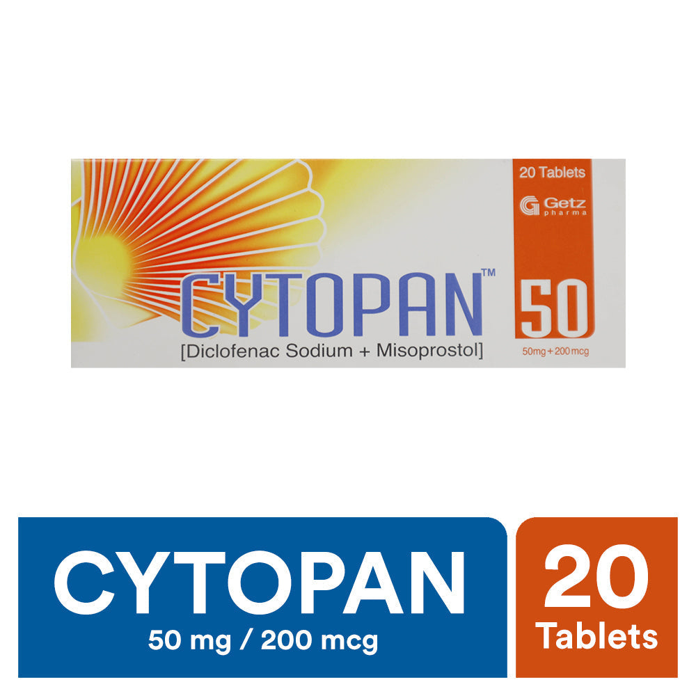 CYTOPAN TABLET 50 MG 2X10S