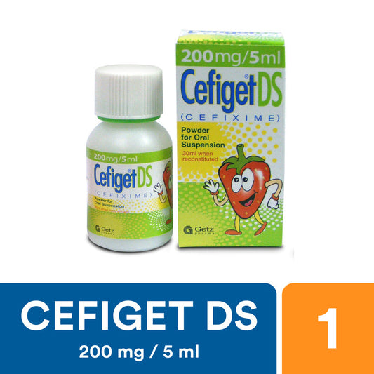 CEFIGET SUSPENSION DS 200MG/5ML 30ML 1S