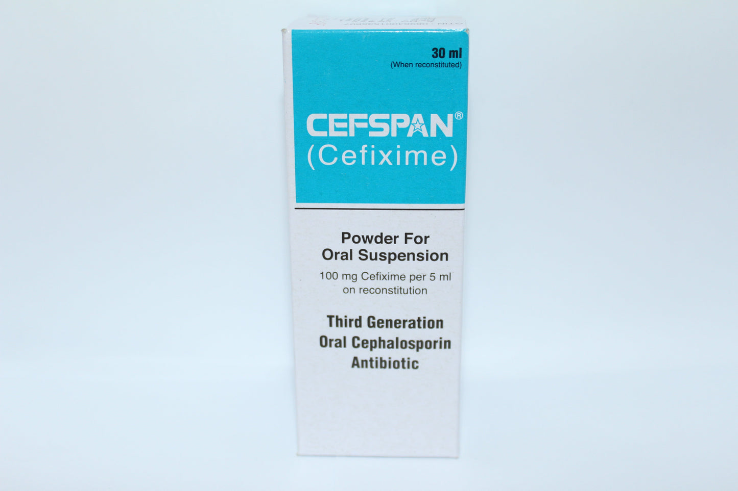 CEFSPAN SUSPENSION 100MG 30ML 1S
