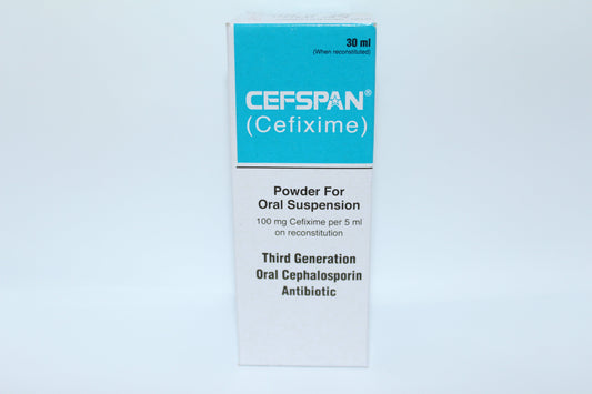 CEFSPAN SUSPENSION 100MG 30ML 1S