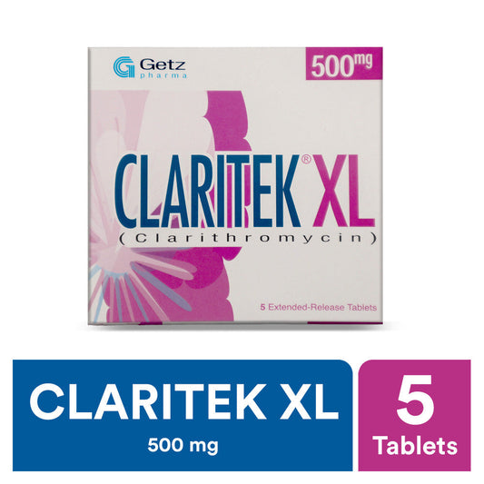 CLARITEK TABLET XL 500 MG 5S