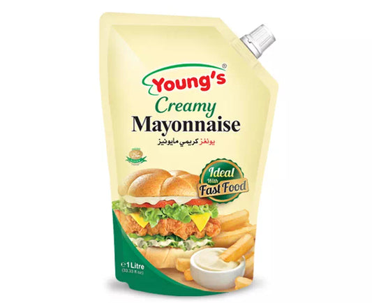 YOUNGS CREAMY MAYONNAISE 1 LTR