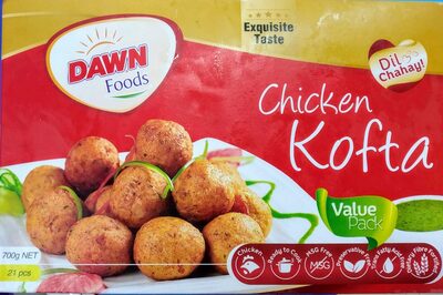 DAWN CHICKEN KOFTA 21 PIECES 700 GRAMS