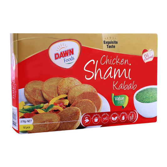 DAWN CHICKEN SHAMI KEBAB 16 PIECES 576 GRAMS