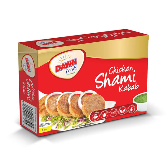 DAWN CHICKEN SHAMI KEBAB 6 PIECES 216 GRAMS