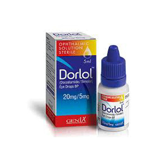 DORLOL 5ML EYE DROPS 1S