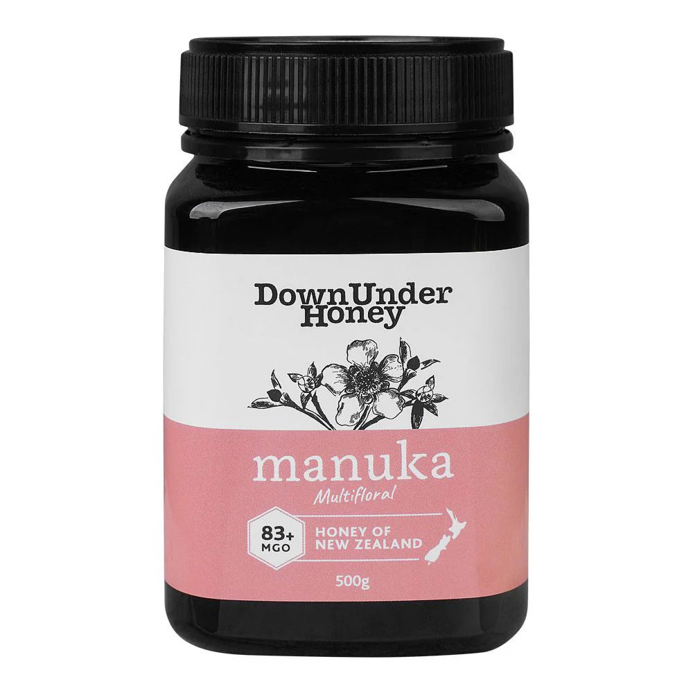 DOWN UNDER MANUKA HONEY MGO 83+ 500 GM